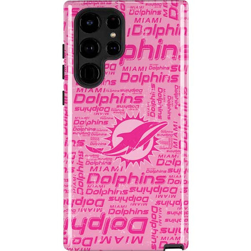 NFL Miami Dolphins - Blast Pink Galaxy S25 Ultra Impact Case