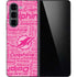 NFL Miami Dolphins - Blast Pink Galaxy Z Fold5 5G Skin