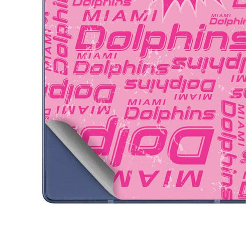 NFL Miami Dolphins - Blast Pink Galaxy Z Fold6 Skin