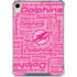 NFL Miami Dolphins - Blast Pink iPad 11th Gen (2025) Clear Case