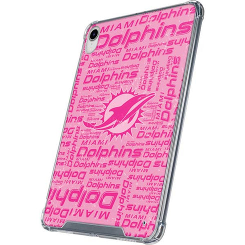 NFL Miami Dolphins - Blast Pink iPad 11th Gen (2025) Clear Case