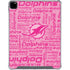 NFL Miami Dolphins - Blast Pink iPad Pro 12.9in (2020) Clear Case