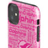 NFL Miami Dolphins - Blast Pink iPhone 11 Impact Case