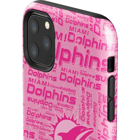 NFL Miami Dolphins - Blast Pink iPhone 11 Pro Max Impact Case