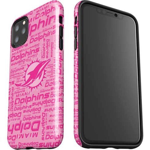 NFL Miami Dolphins - Blast Pink iPhone 11 Pro Max Impact Case