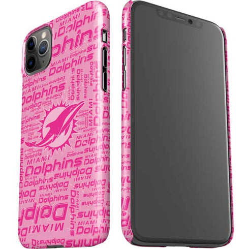 NFL Miami Dolphins - Blast Pink iPhone 11 Pro Max Lite Case