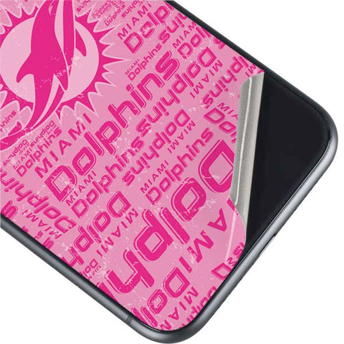 NFL Miami Dolphins - Blast Pink iPhone 11 Skin