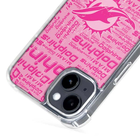 NFL Miami Dolphins - Blast Pink iPhone 14 MagSafe Case