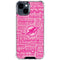 NFL Miami Dolphins - Blast Pink iPhone 15 Clear Case