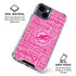 NFL Miami Dolphins - Blast Pink iPhone 15 Clear Case
