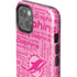NFL Miami Dolphins - Blast Pink iPhone 15 Impact Case
