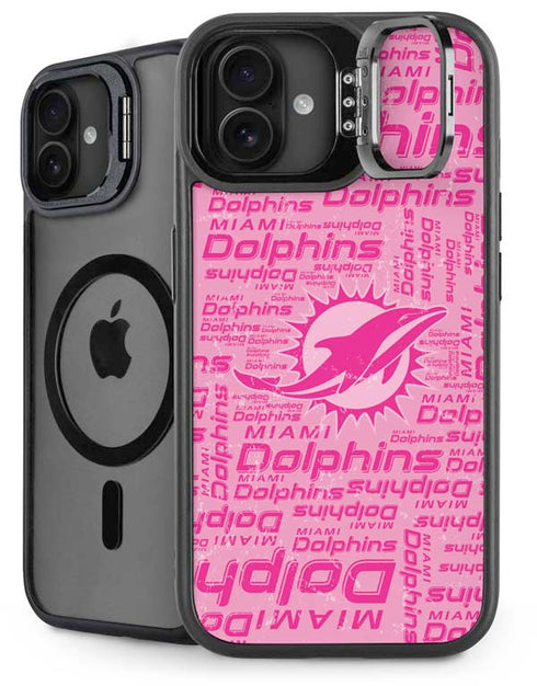 NFL Miami Dolphins - Blast Pink iPhone 16 Kickstand Case