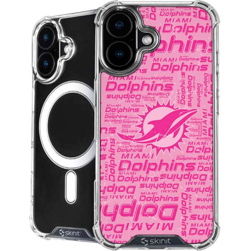 NFL Miami Dolphins - Blast Pink iPhone 16 MagSafe Case