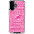 NFL Miami Dolphins - Blast Pink iPhone 16 Plus Clear Case