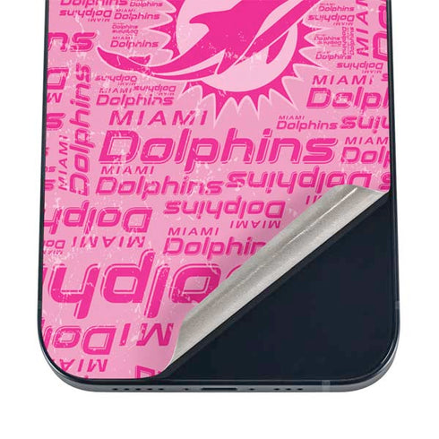 NFL Miami Dolphins - Blast Pink iPhone 16 Skin