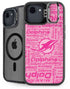 NFL Miami Dolphins - Blast Pink iPhone 16e Kickstand Case