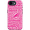 NFL Miami Dolphins - Blast Pink iPhone 16e Impact Case