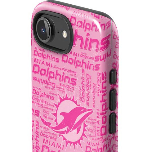 NFL Miami Dolphins - Blast Pink iPhone 16e Impact Case