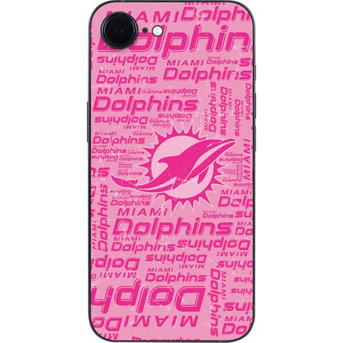 NFL Miami Dolphins - Blast Pink iPhone 16e Skin
