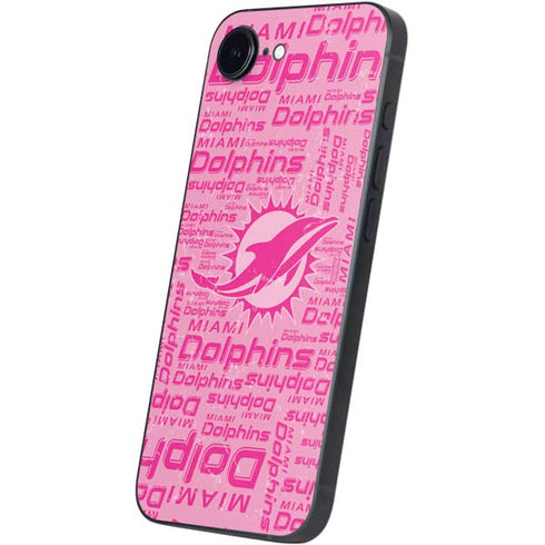 NFL Miami Dolphins - Blast Pink iPhone 16e Skin
