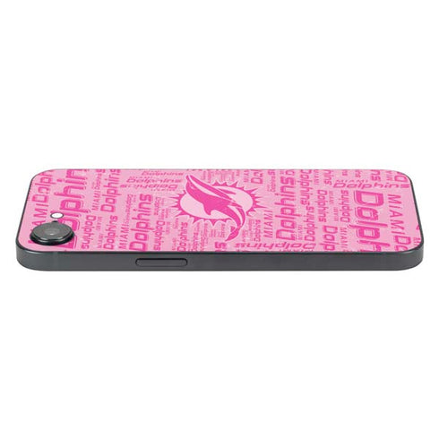 NFL Miami Dolphins - Blast Pink iPhone 16e Skin
