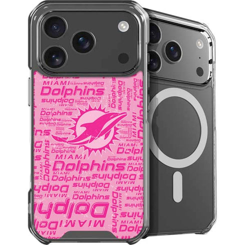 NFL Miami Dolphins - Blast Pink iPhone 18 Pro MagSafe Case