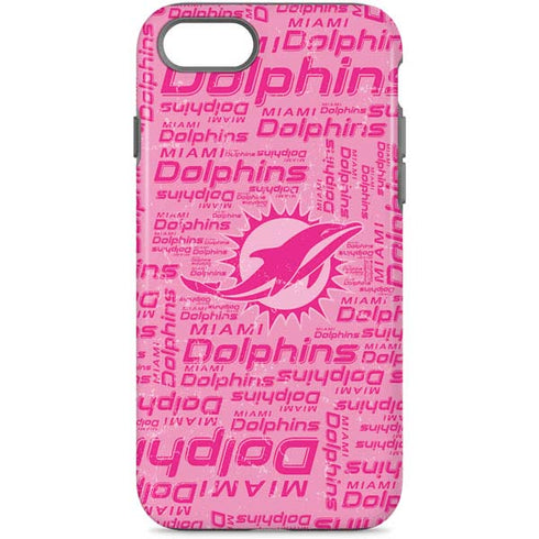 NFL Miami Dolphins - Blast Pink iPhone Cases