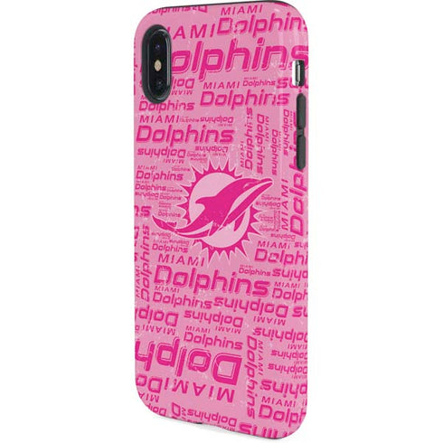 NFL Miami Dolphins - Blast Pink iPhone X Pro Case