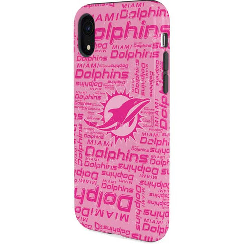 NFL Miami Dolphins - Blast Pink iPhone XR Pro Case