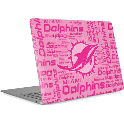 NFL Miami Dolphins - Blast Pink Apple MacBook Air Skin