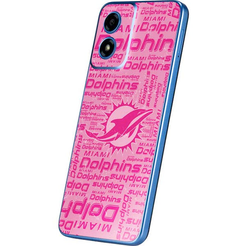 NFL Miami Dolphins - Blast Pink Moto G Play 4G (2024) Skin