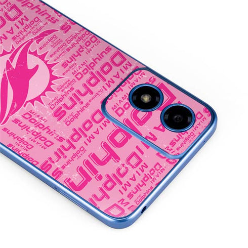 NFL Miami Dolphins - Blast Pink Moto G Play 4G (2024) Skin