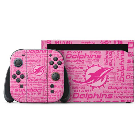 NFL Miami Dolphins - Blast Pink Nintendo Skins
