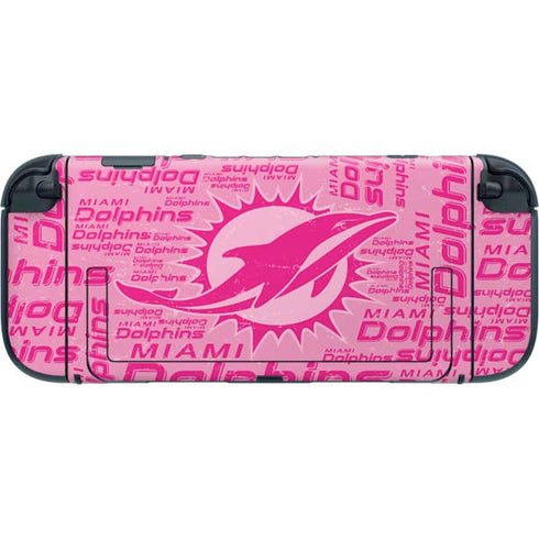 NFL Miami Dolphins - Blast Pink Nintendo Switch 2 (2025) with Joy-Con Skin