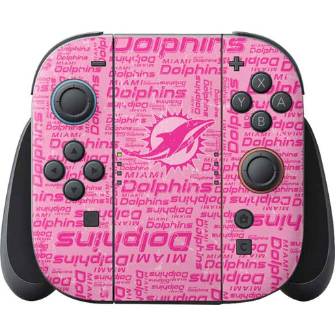 NFL Miami Dolphins - Blast Pink Nintendo Skins