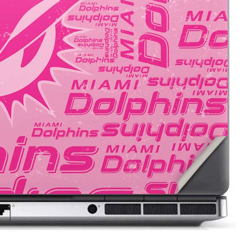 NFL Miami Dolphins - Blast Pink Dell Precision Skin