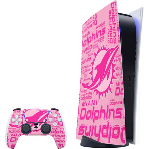 NFL Miami Dolphins - Blast Pink PlayStation PS5 Skins