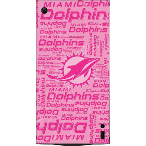 NFL Miami Dolphins - Blast Pink XBox Series X Digital Edition Console Skin