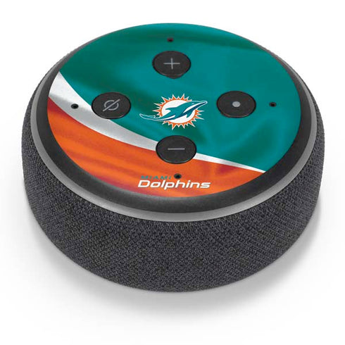 NFL Miami Dolphins Amazon Echo Dot Skin