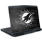 NFL Miami Dolphins Black & White Dell Alienware Skin