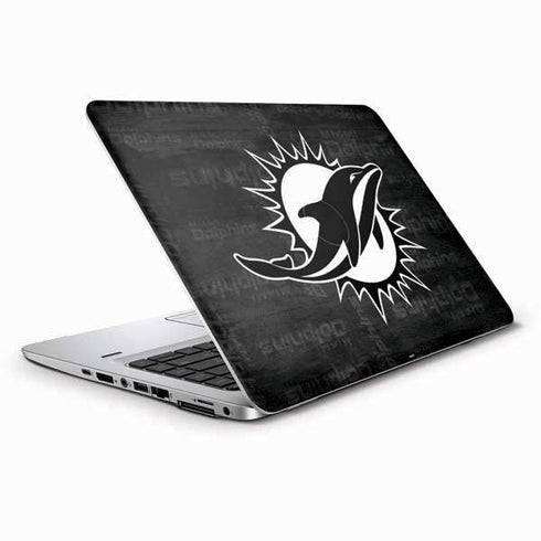 NFL Miami Dolphins Black & White HP Elitebook Skin