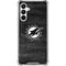 NFL Miami Dolphins Black & White Galaxy A16 5G Clear Case