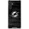 NFL Miami Dolphins Black & White Galaxy A17 Clear Case
