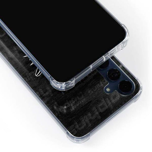NFL Miami Dolphins Black & White Galaxy A55 5G Clear Case
