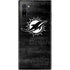 NFL Miami Dolphins Black & White Galaxy Note 10 Plus Skin