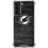 NFL Miami Dolphins Black & White Galaxy S22 Clear Case