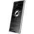 NFL Miami Dolphins Black & White Galaxy S23 Ultra Clear Case