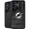 NFL Miami Dolphins Black & White Galaxy S24 Plus Kickstand Case