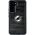 NFL Miami Dolphins Black & White Galaxy S24 Plus Waterproof Case