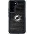 NFL Miami Dolphins Black & White Galaxy S24 Waterproof Case